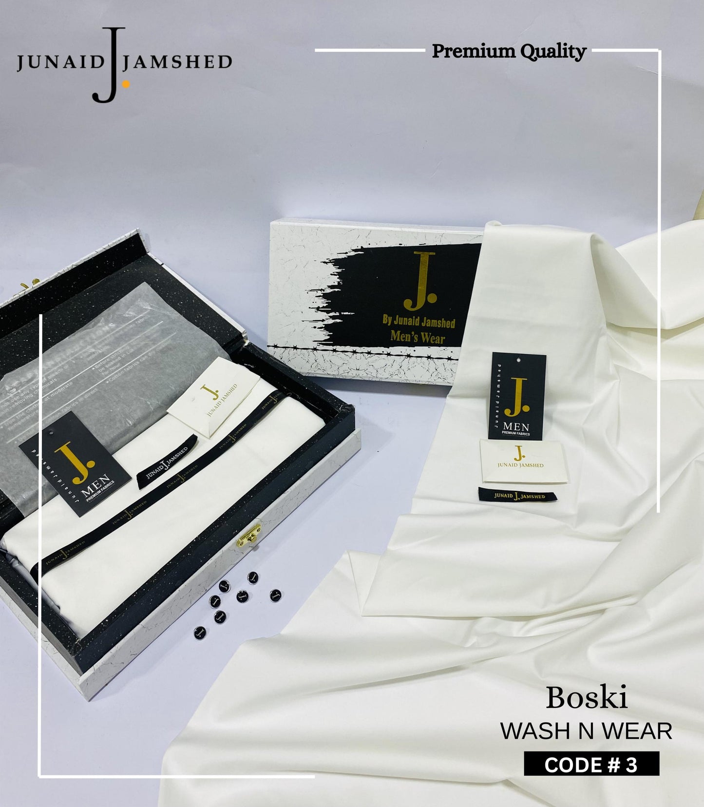Premium J. Boski Fabric for Men | Luxury Boski D#3