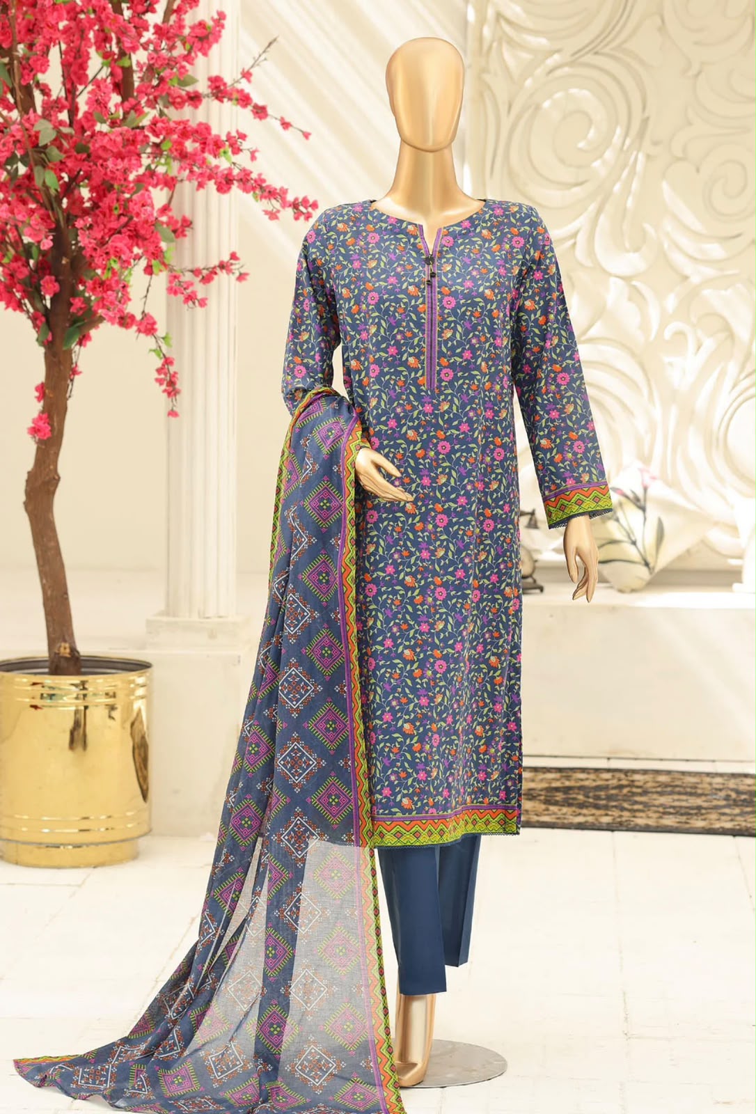 ORIGINAL BRANDED LAWN 3PC SUIT – PREMIUM COLLECTION