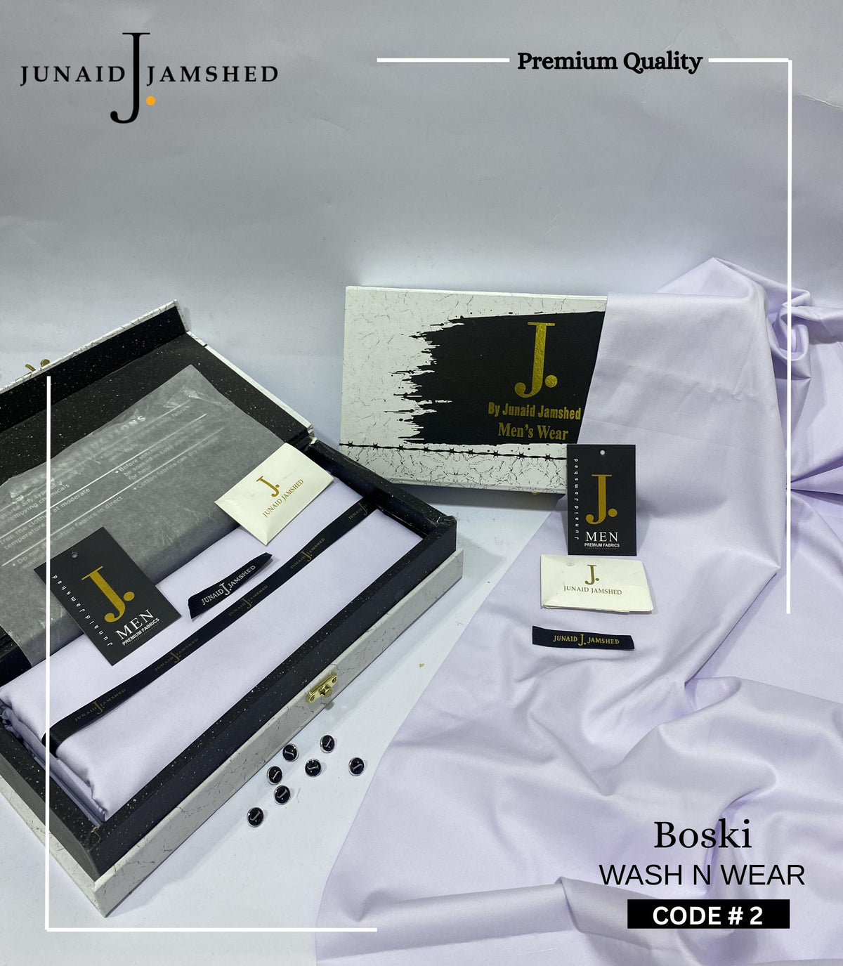 Premium J. Boski Fabric for Men | Luxury Boski D#2