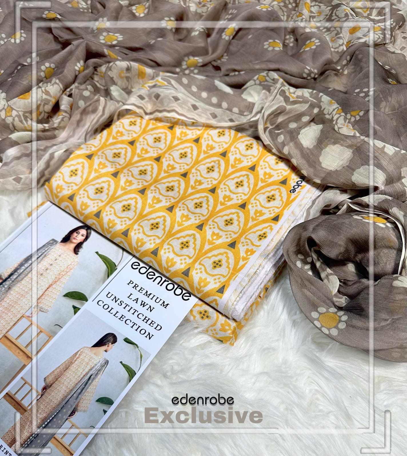 EDENROBE LAWN 3PC