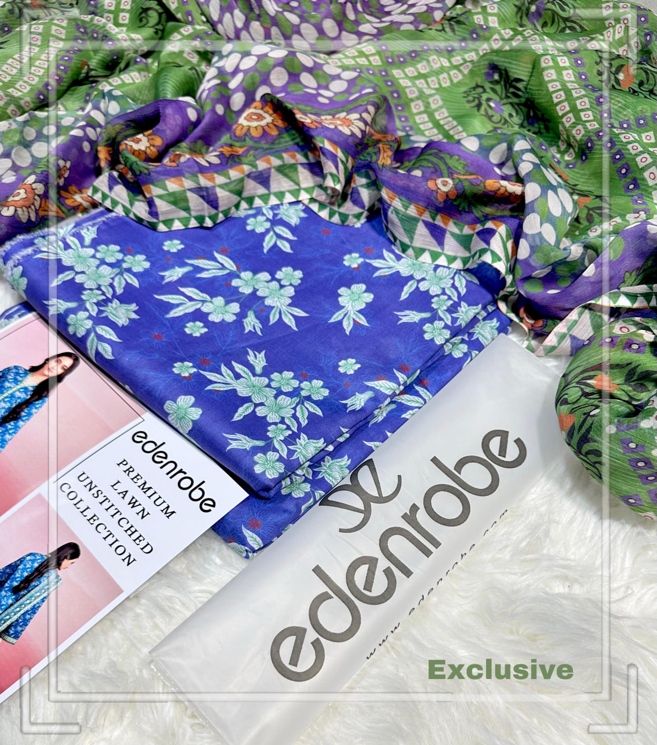 EDENROBE LAWN 3PC