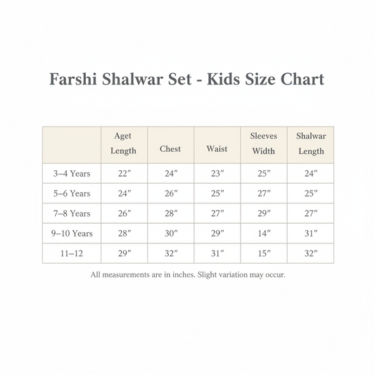 KIDS FARSHI COTTON