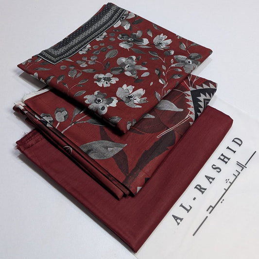 PREMIUM LAWN 3PC BY AL RASHID