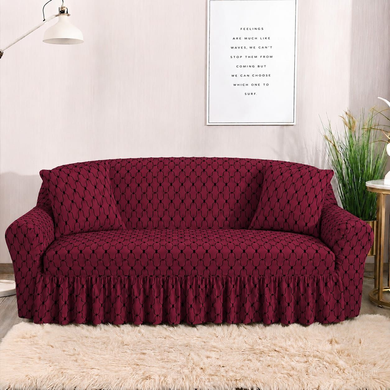 Butterfly Fabric Sofa Cover