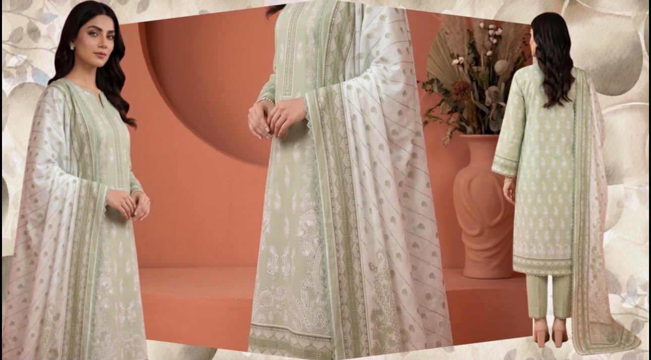 SHANZAY ORIGINAL LAWN 3PC SUIT – PREMIUM COLLECTION