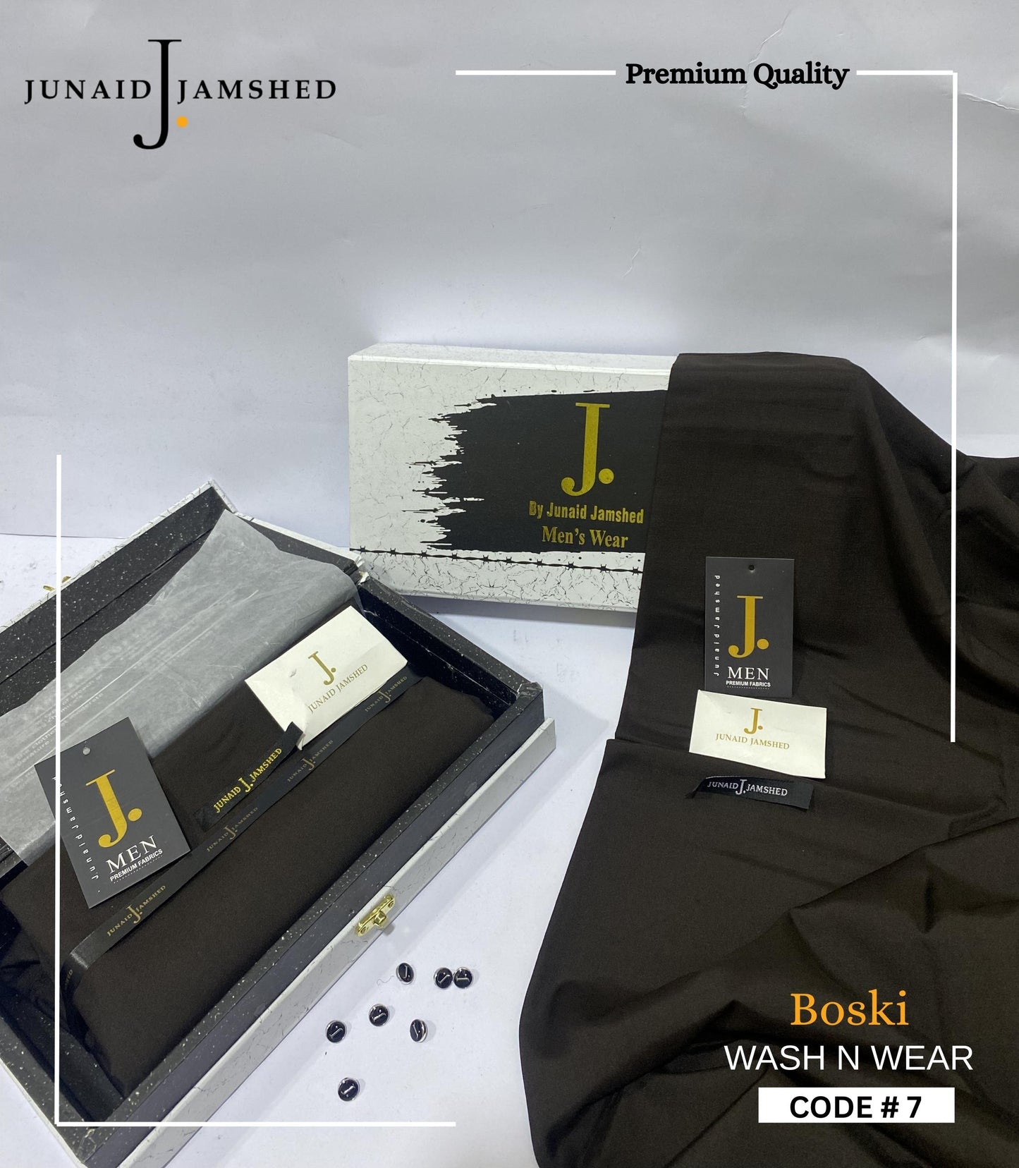Premium J. Boski Fabric for Men | Luxury Boski D#7