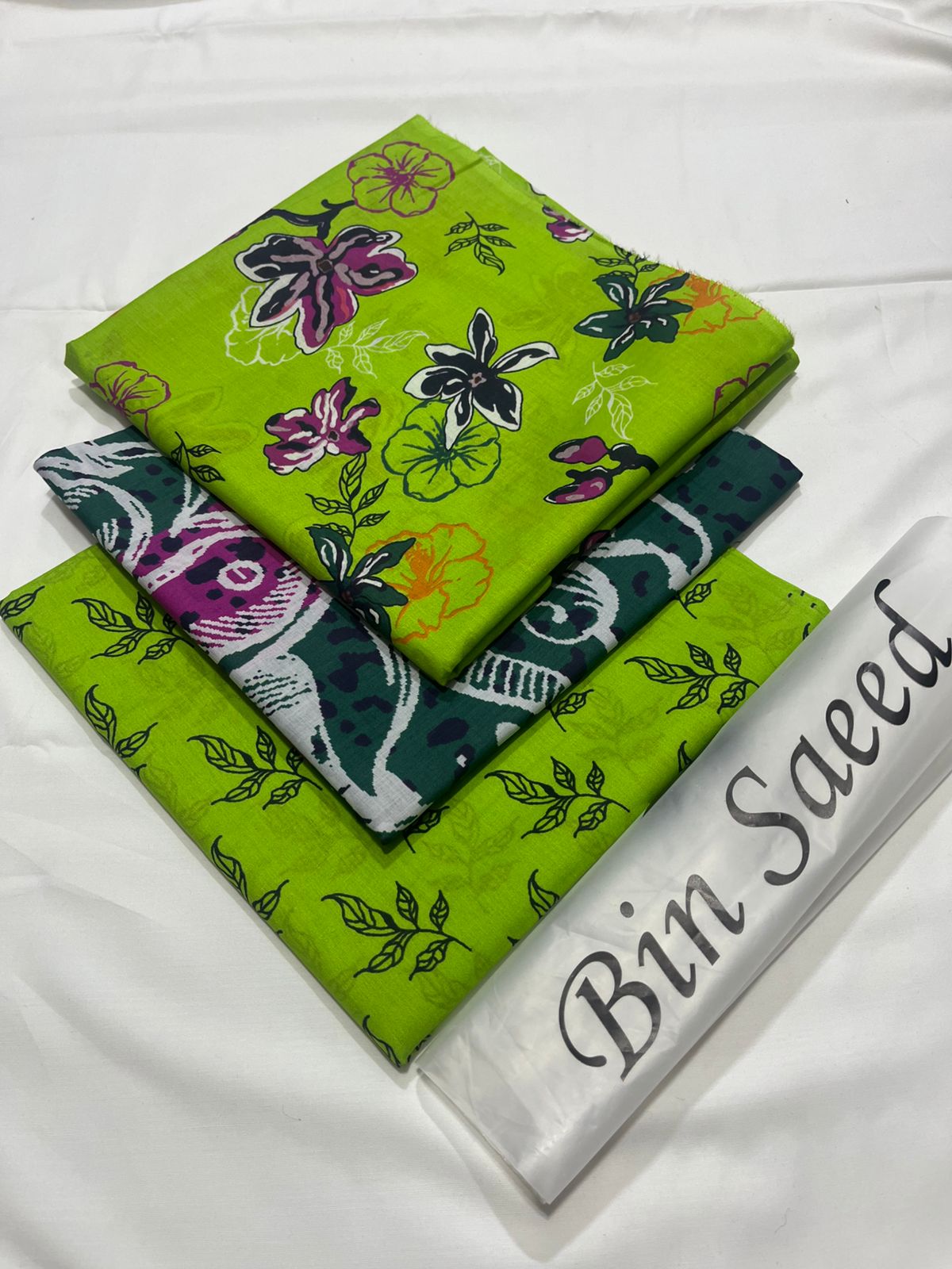 BIN SAEED 3PC LAWN